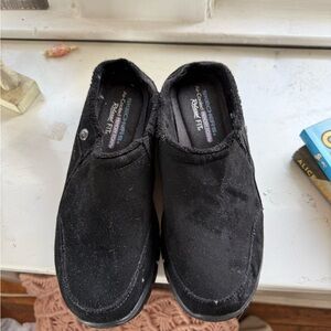 Skechers Women’s Black Relaxed Fit Loafers